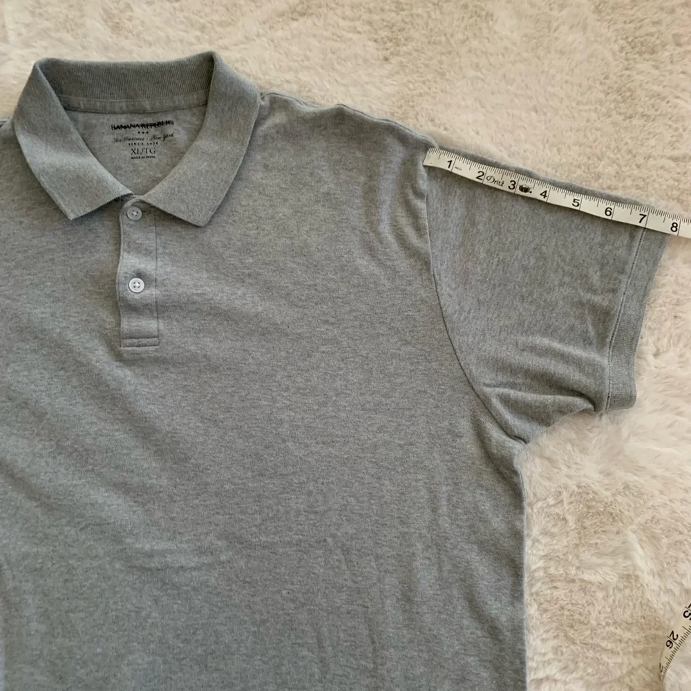 Banana Republic Mens gray x- large polo